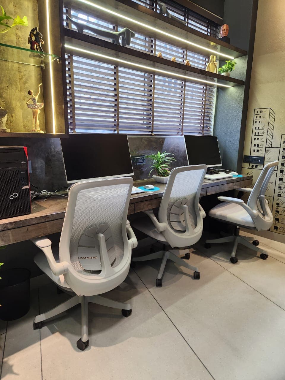 Happy customer with their new furniture